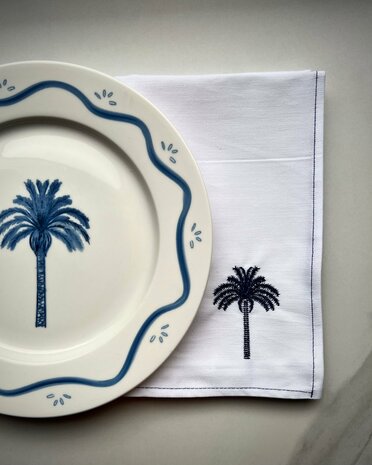 Meet me under the palms servetten - set van 2 